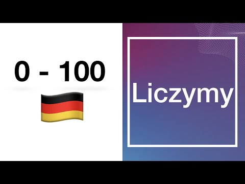 Lekcja 5 - Liczymy od 0 -100 po niemiecku 🇩🇪 Tak się liczy po niemiecku #językniemiecki