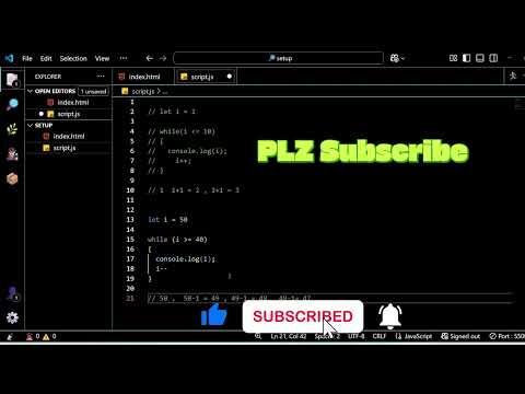 Javascript While Loop Explained Example Js Tutorial In Hindi Coding Viral Trending Edit New