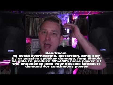 Mobile DJ Speakers - Active or Passive?