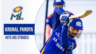 Krunal Pandya's INTENSE all-round practice | क्रुणाल पंड्या की नेट्स में प्रैक्टिस | Dream11 IPL