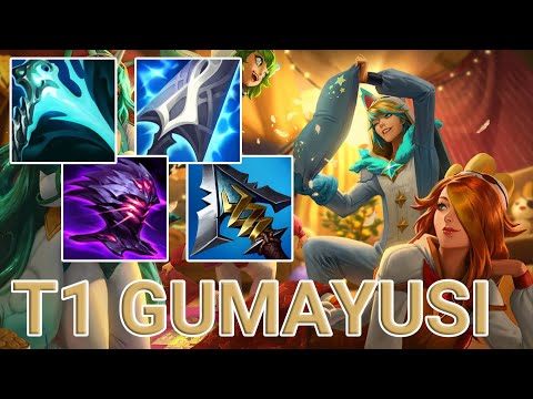 T1 Gumayusi Ezreal ADC VS Jinx | KR Challenger Patch 13.8