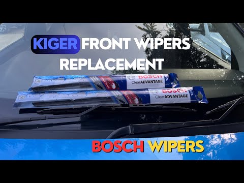 Front wiper replacement - Bosch Clear Advantage Wipers