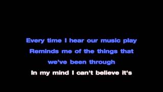 YOUR LOVE karaoke in the style of Arnel Pineda