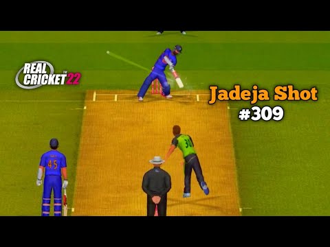 Jadeja Six #309 Real cricket 22 | What a Shot | Real cricket 22 @RealCricket