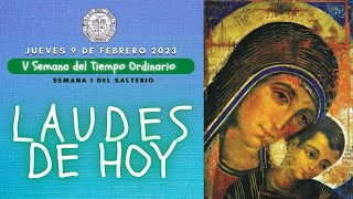 LAUDES DEL DIA DE HOY, JUEVES 9 DE FEBRERO 2023, Camino Neocatecumenal, Liturgia de las Horas