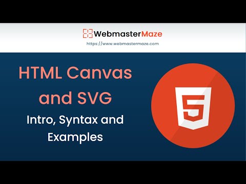 HTML Canvas and SVG and their Differences