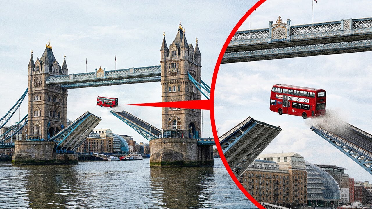 How a Double-Decker Bus Once Jumped Tower Bridge