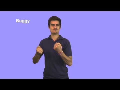 How to Sign Baby Buggy in BSL