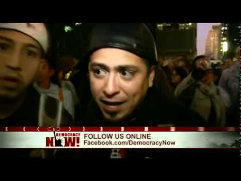 Bronx Hip-Hop Duo Rebel Diaz, Live From Occupy Wall Street March