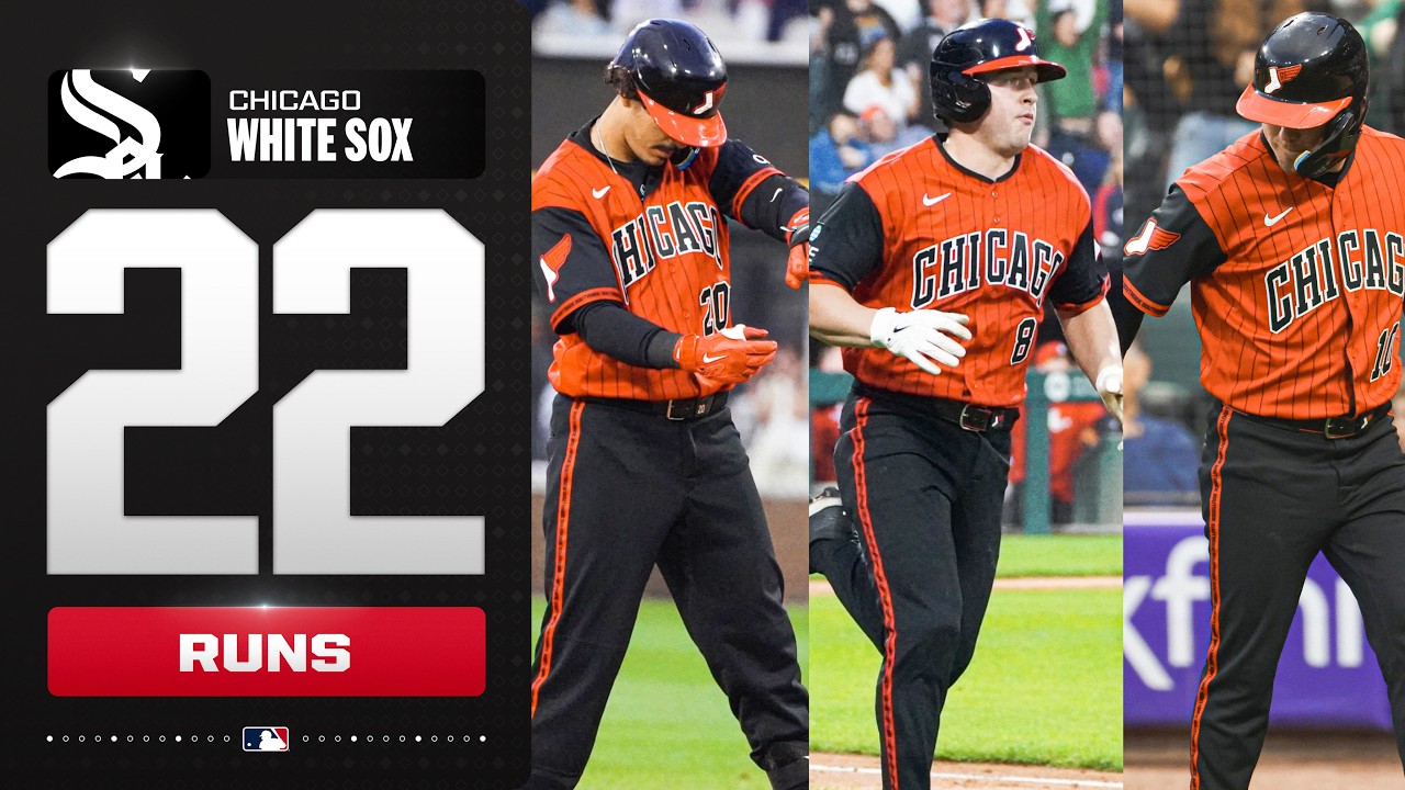 ALL 22 RUNS! White Sox score their most runs in a game since 1970! 😱 | MLB Highlights
