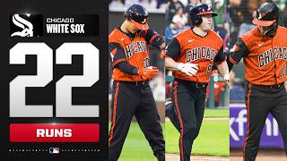 ALL 22 RUNS! White Sox score their most runs in a game since 1970! ???? | MLB Highlights