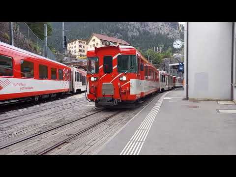 Matterhorn Gotthard Bahn Goschenen - Andermatt-  Deh 4/4 52