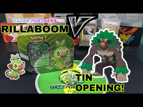 Rillaboom V Tin Opening!