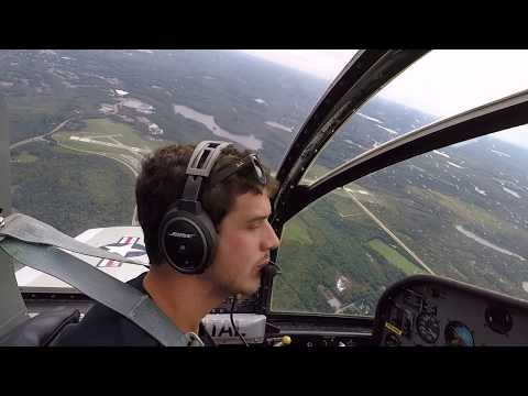 Douglas A1-E Skyraider Tribute Flight