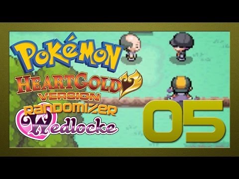 Pokémon HeartGold Randomizer Wedlocke - Ep 05 "New Town"