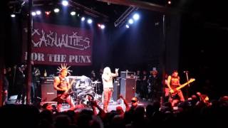 The Casualties &quot;Media Control/Static Feedback And Noise&quot; @ The Observatory 1/11/17