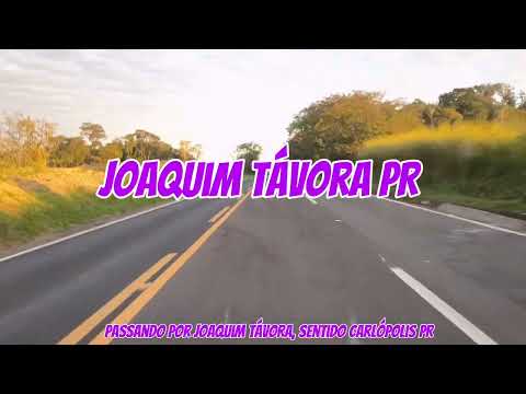 Viagem de Kombi, Joaquim Távora PR 