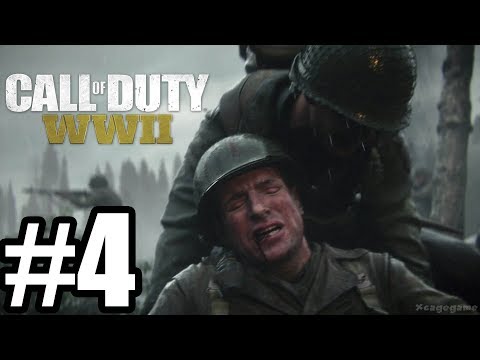 Call Of Duty WW2 Gameplay Walkthrough Part 4 - PS4 Pro