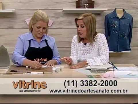 Tatuagem em Tecido com Valéria Sousa - Vitrine do Artesanato na TV