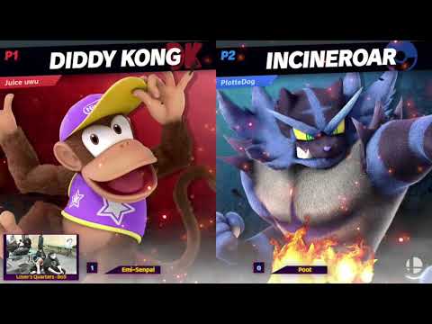 TnTr #19 - RVL | Poot (Incineroar) vs Emi-Senpai (Diddy Kong) - Losers quarters