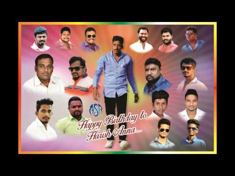 Nallagutta Harish Anna birthday song