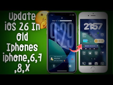 How To Update iOS 26 In Old iPhones (iphone 6,7,8,X,) 