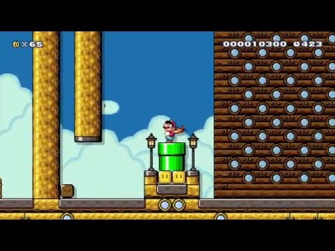 Super Mario Maker Levels: "Airship Caper"
