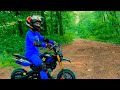 Den And Motorcycle Adventures Through The Forest Battery Powered Motorcycle For Children