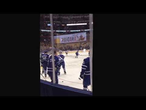 Toronto Maple Leafs Warm Up Skate - January 12, 2014 Against The New Jersey Devils