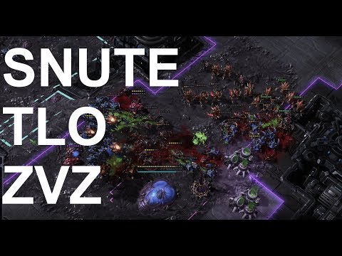 Snute (Z) v TLO (Z) on Blackpink - StarCraft 2 - Legacy of the Void 2018