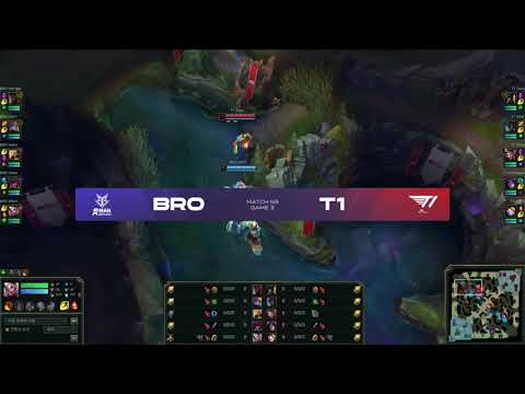Fastest first blood? - BRO vs T1 - LCK 2023
