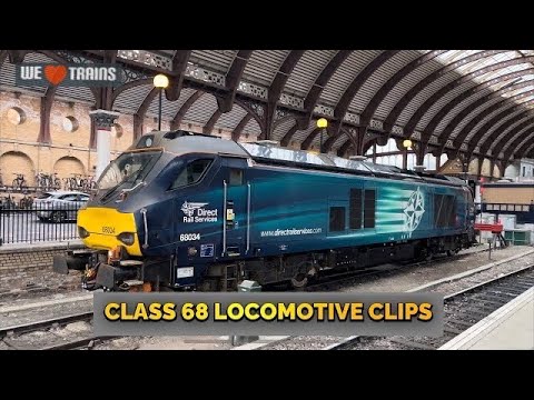 Various Class 68 Locomotive Clips Part 1