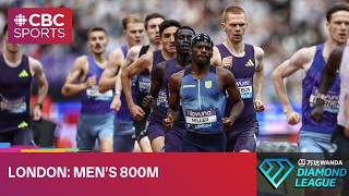 Personal best wins men's 800m at London Diamond League meet #athletics #trackandfield