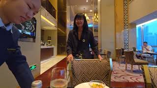 going to the executive lounge our favorite place to hangout at the SOFITEL SUNRI