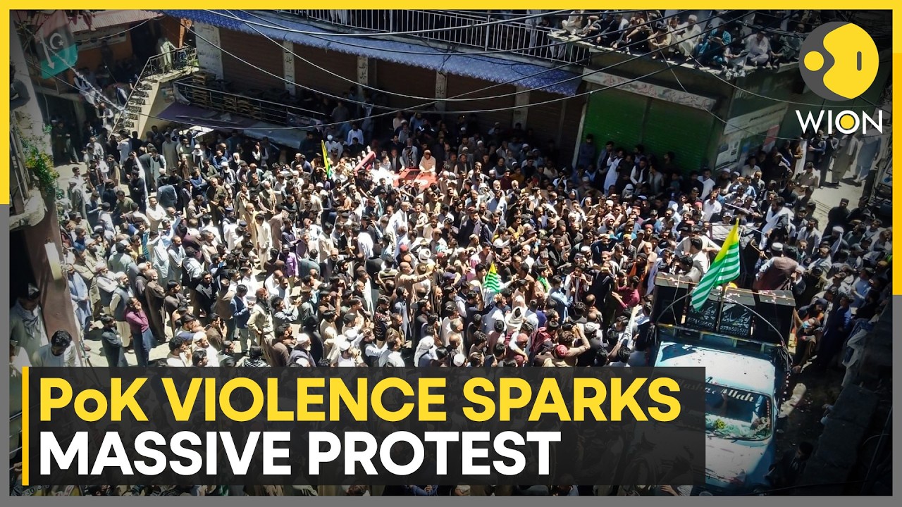 POK Unrest Deepens | Protesters Rally In Lahore Against Police Violence