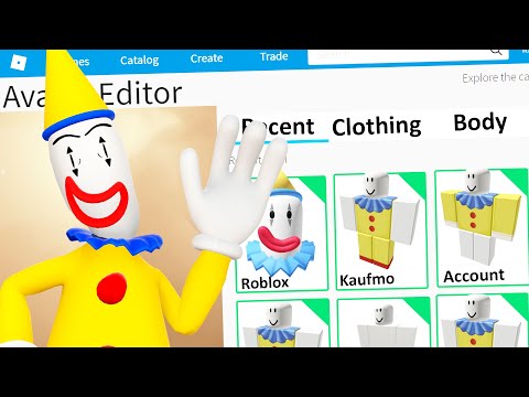 MAKING THE AMAZING DIGITAL CIRCUS KAUFMO a ROBLOX ACCOUNT