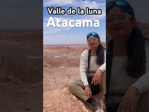 Moon on Earth? Valle de la Luna Full Experience | Atacama Desert Chile #indian #traveling #world