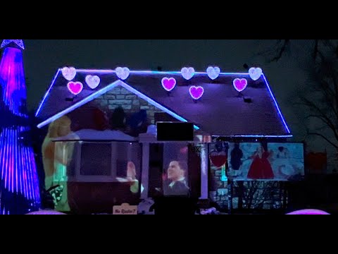 Love Story - Taylors Version Projection Mapping + Light Show