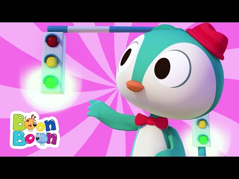 Atenție la semafor dragi copii | Cântece pentru Grădiniță | BoonBoon