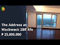 The Address At Wackwack 2BR Rfo