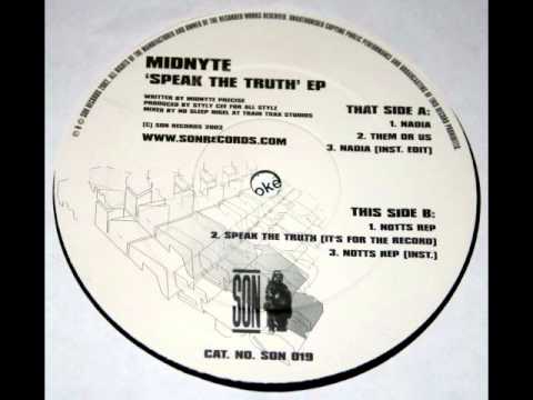 Midnyte - Speak The Truth (It's For The Record) (Prod. By Styly Cee)