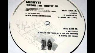 Midnyte - Speak The Truth (It's For The Record) (Prod. By Styly Cee)