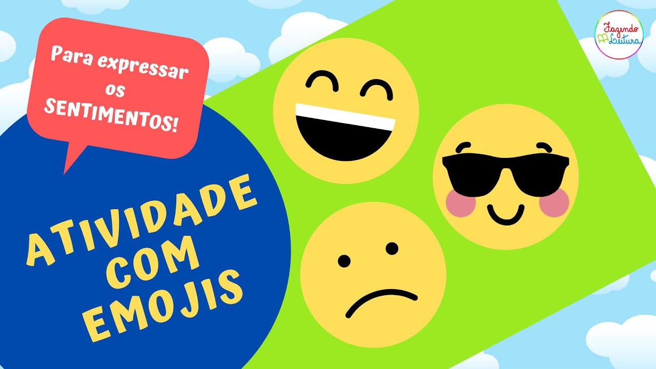 Watch Now Aulas ONLINE: Atividade de escrita + desenho, com EMOJIS - FAZENDO LEITURA - Aulas ONLINE: Atividade de escrita + desenho, com EMOJIS - FAZENDO LEITURA -