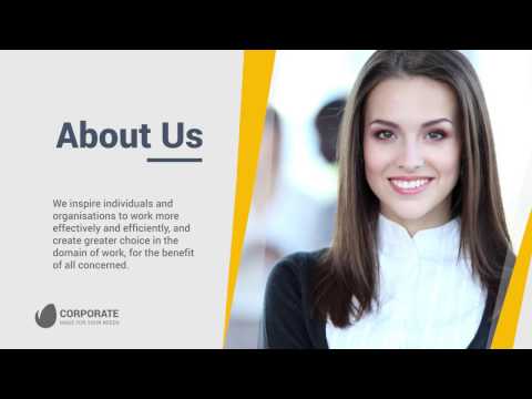 Corporate Company Video Profile (After Effects Template)