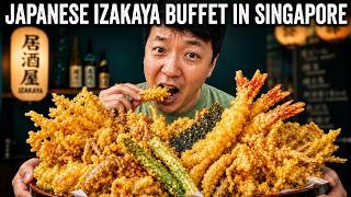There is an ALL YOU CAN EAT Japanese IZAKAYA BUFFET in Singapore & it is a MUST TRY!