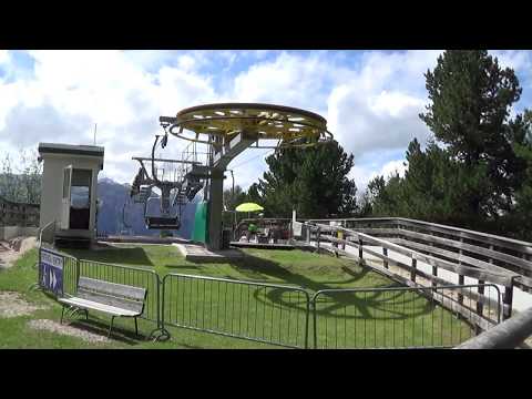 Discesa integrale seggiovia Leitner "La Crusc" - Pedraces (BZ)