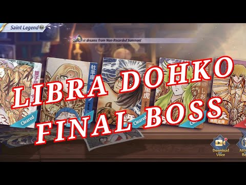 Saint Seiya Awakening (SEA) : Story Legend Libra Dohko Final Boss