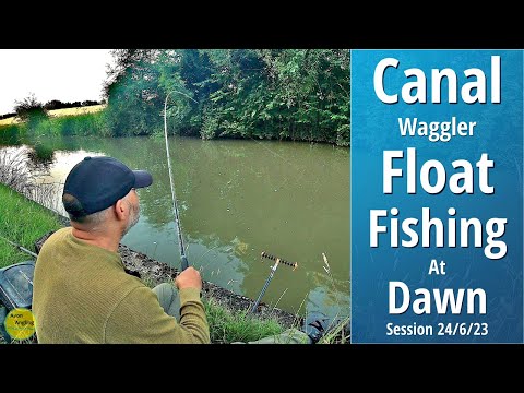 Simple Canal Float Fishing On The Waggler - Fantastic Session - A First & A PB - 24/6/23 (Video 414)
