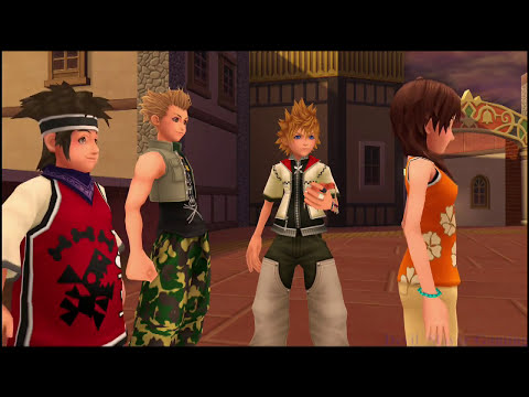 Kingdom Hearts 2 Final Mix HD 1.5 + 2.5 "Roxas Story" Cutscenes (PS4 Edition) Game Movie 720p HD