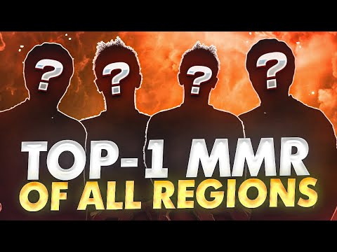 TOP-1 MMR of all regions - BEST in Dota 2